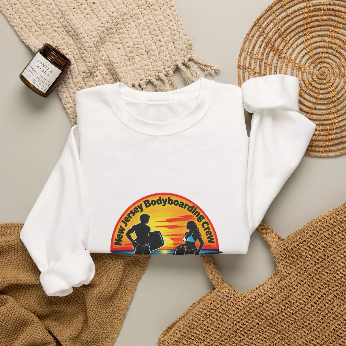 NJBC Shorebreak Crewneck