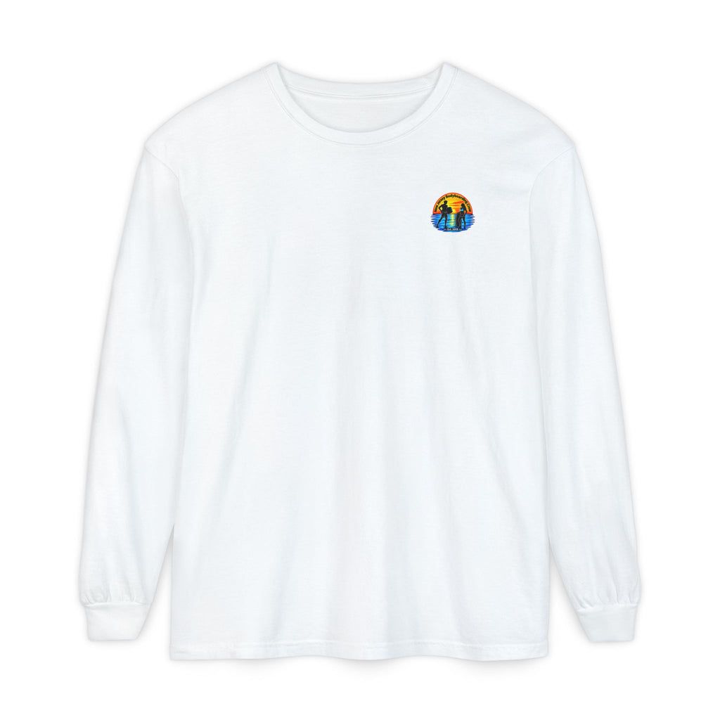 Bodyboarding Club Long Sleeve Tee — Sunset Surf Logo