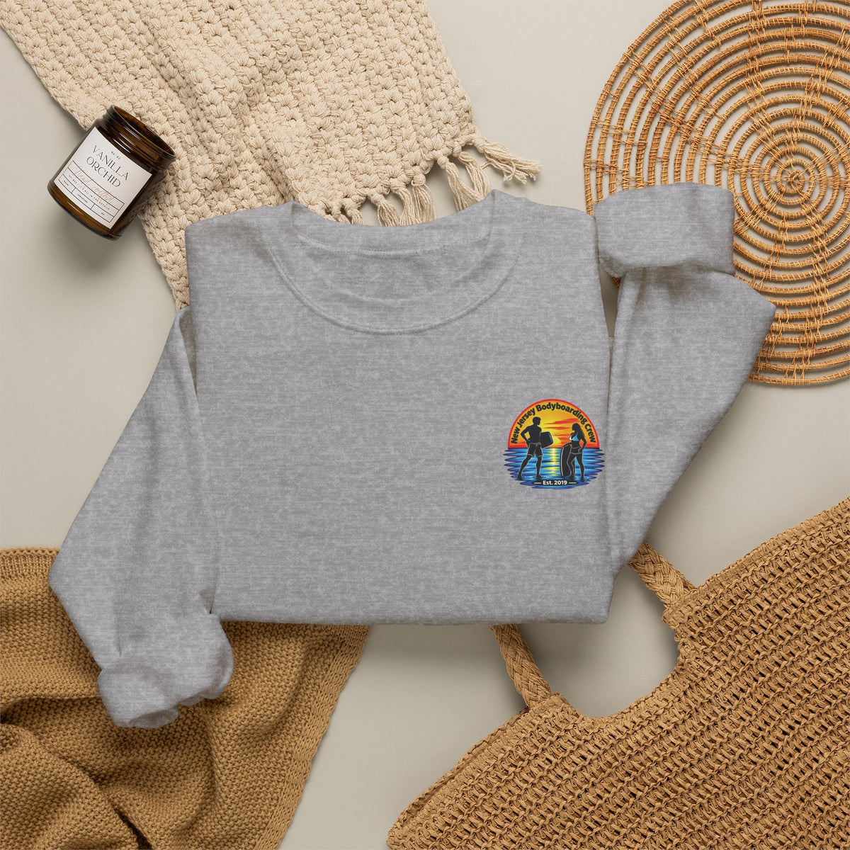 NJBC Shorebreak Crewneck