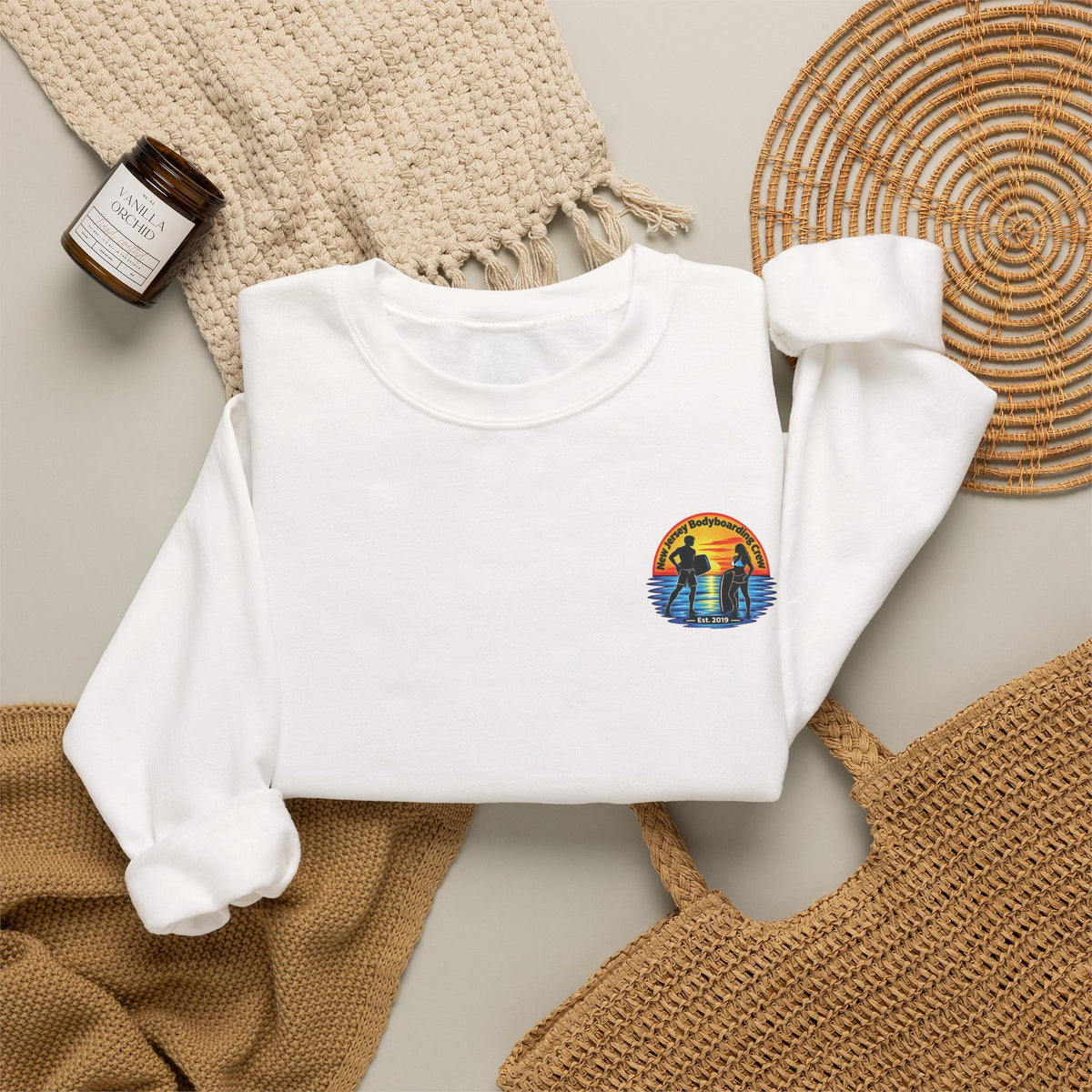 NJBC Shorebreak Crewneck