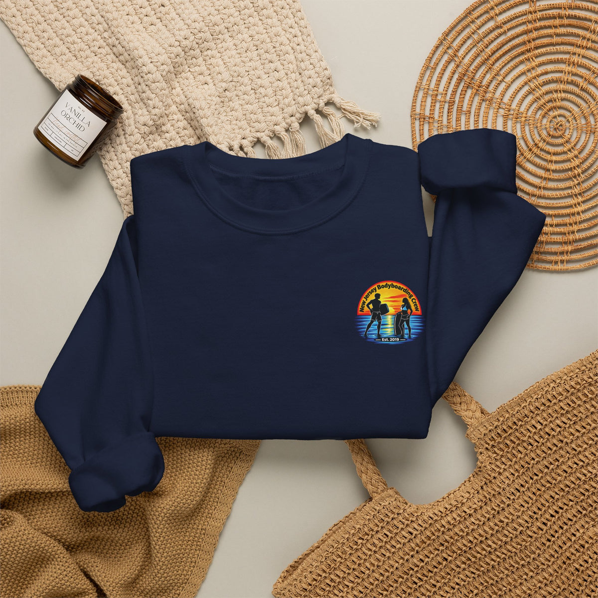 NJBC Shorebreak Crewneck
