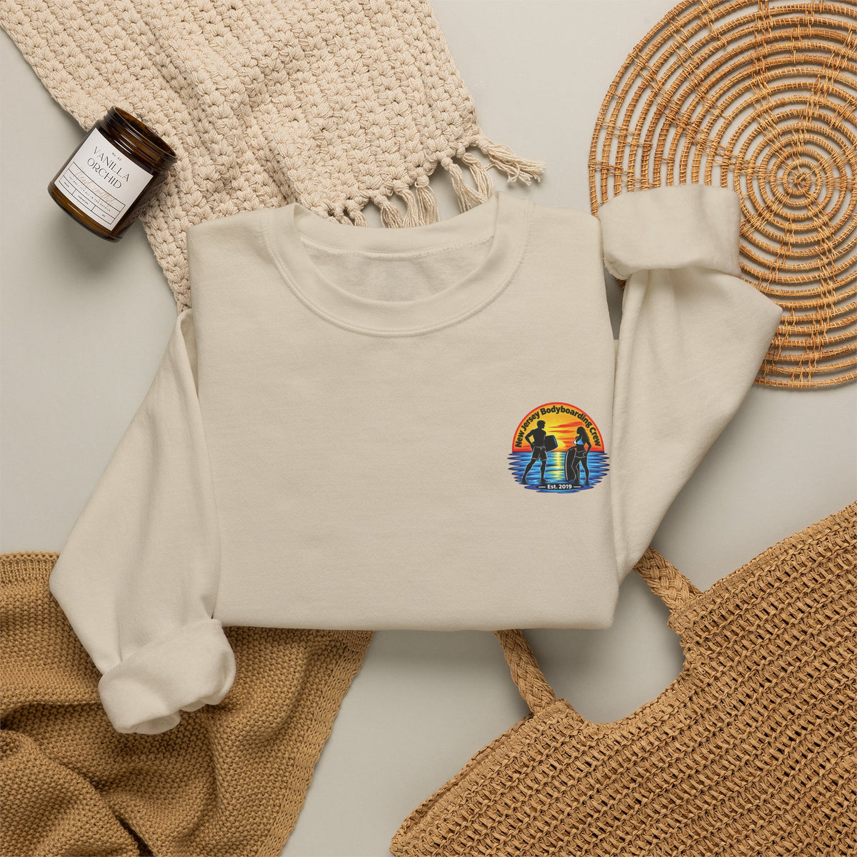 NJBC Shorebreak Crewneck