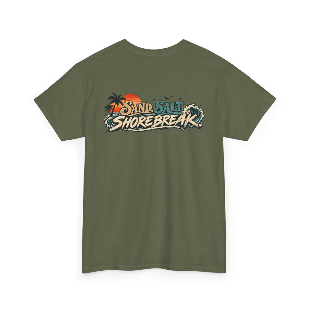 Sand Salt Shore Break. Graphic T-Shirt