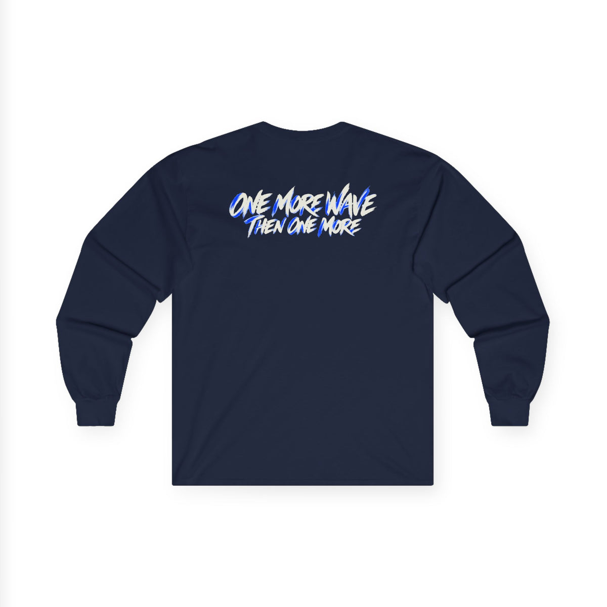 One More Wave Long Sleeve Tee – Retro Surf Graphic