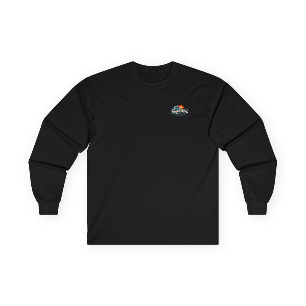 One More Wave Long Sleeve Tee – Retro Surf Graphic