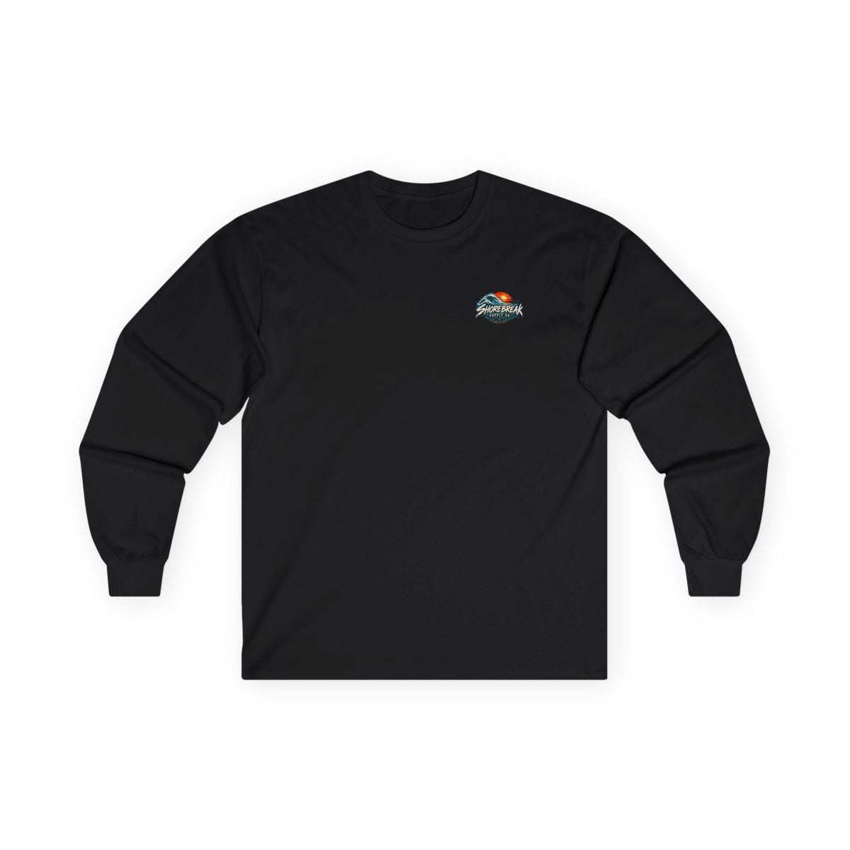 One More Wave Long Sleeve Tee – Retro Surf Graphic